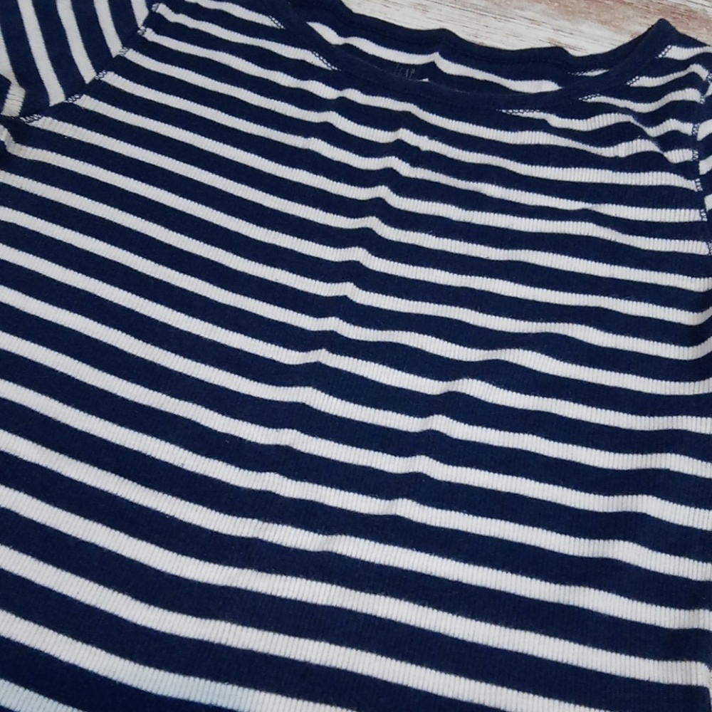 Gap Striped Crew Neck Top - image 2
